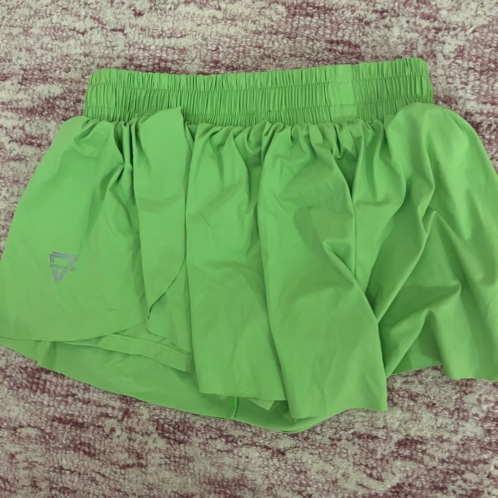 LUOGANZI BUTTERFLY SKIRT (neon green)